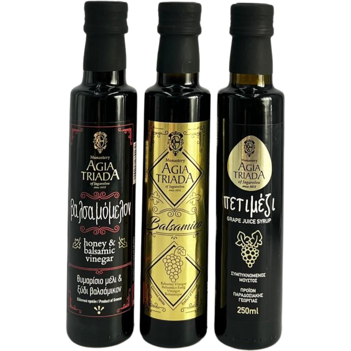 Agia Triada-Kreta 3x250ml Balsamico-Set Trilogie